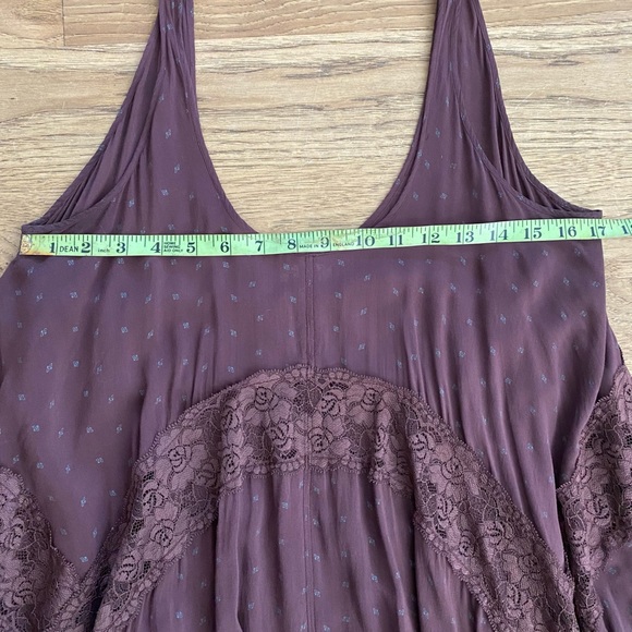COPY - Plum Free People Intimately Trapeze Slip Dress - Picture 6 of 6